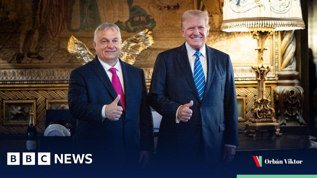 Hungary's Viktor Orbán meets Donald Trump at Mar-a-Lago